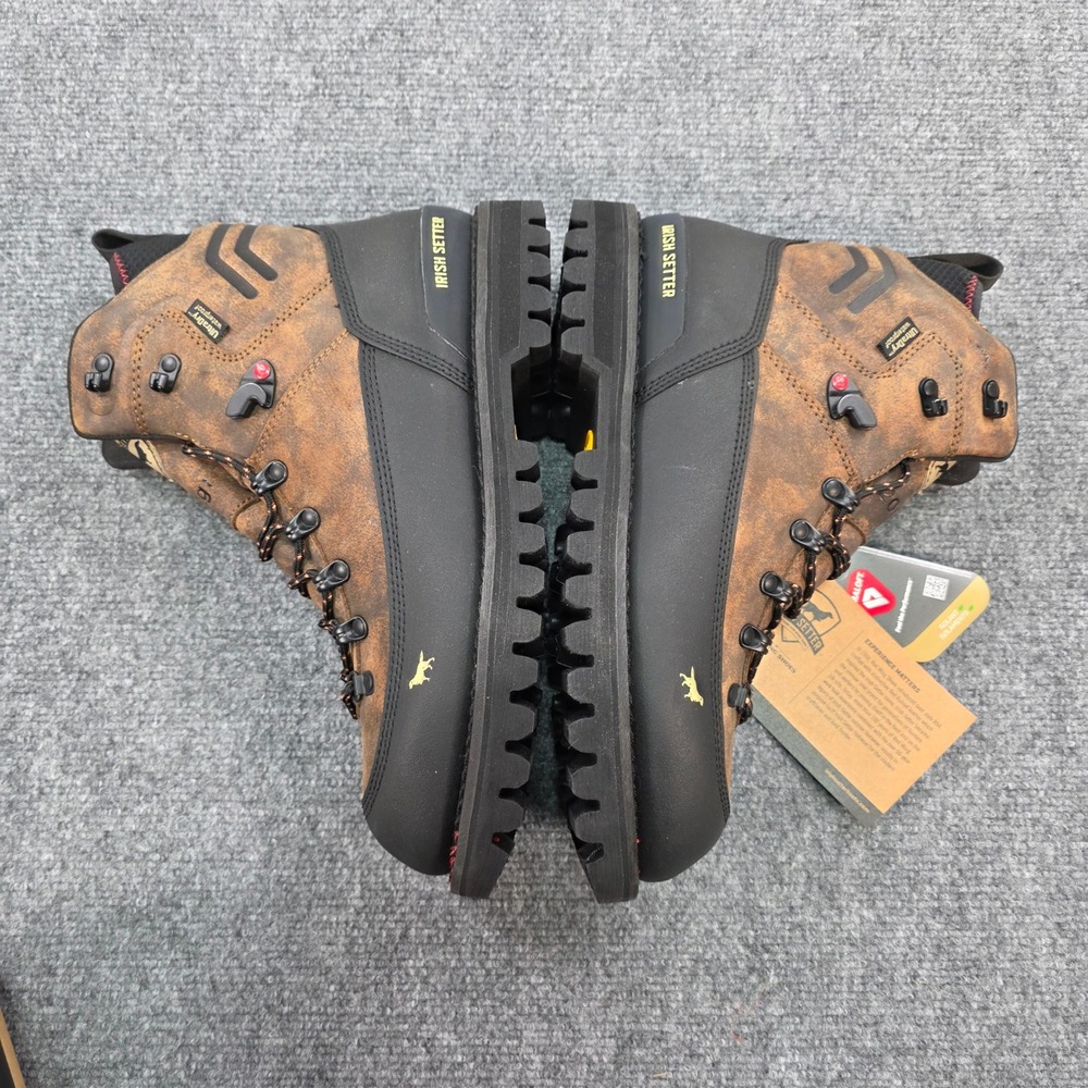 Irish Setter Red Wing 3981 Elk Tracker XD 200G Waterproof Insulated Hunting Boot - Picture 6 of 10